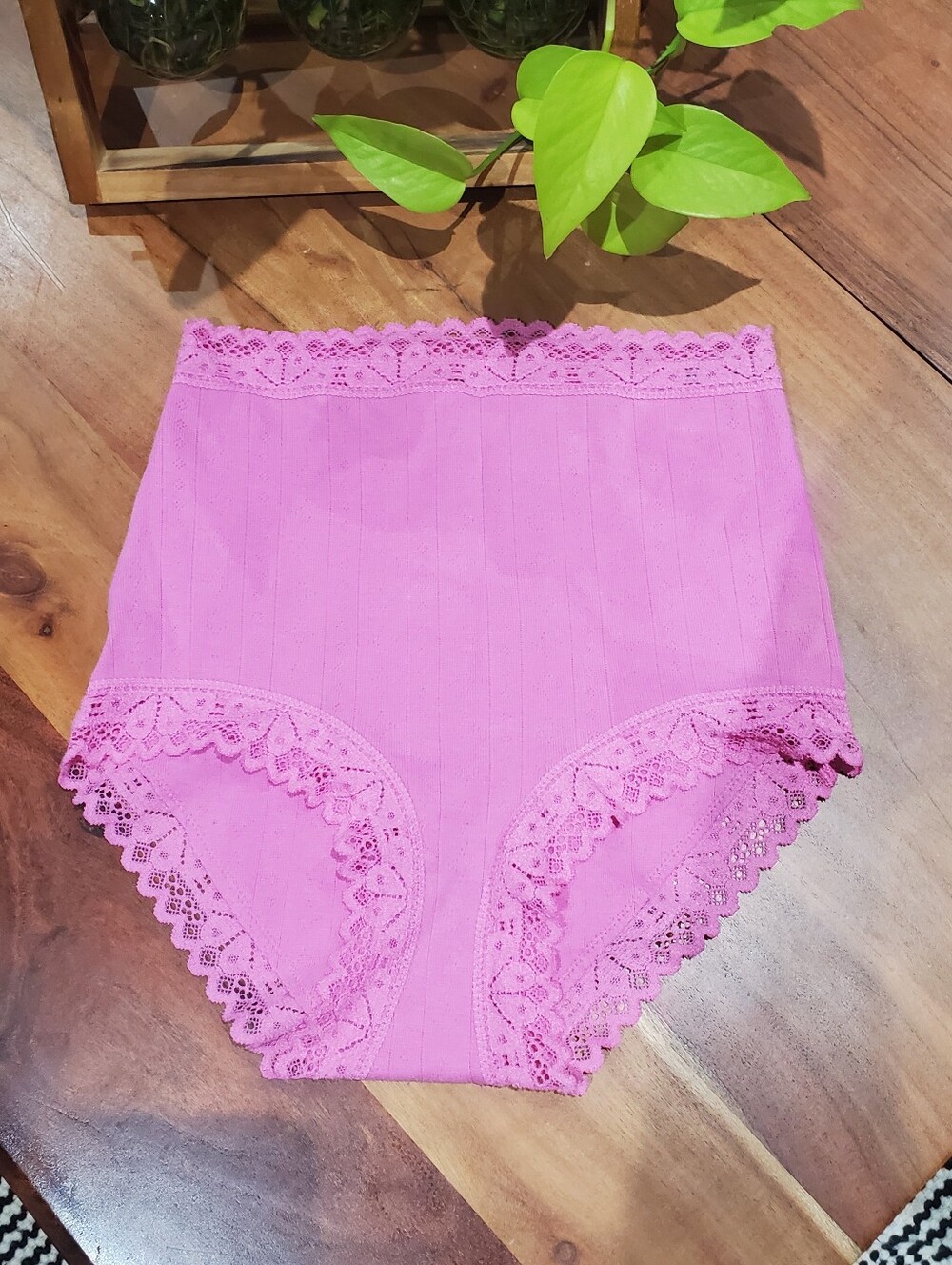 AERIE New Retro High Waisted Boybrīef With Cutout Back In Pink